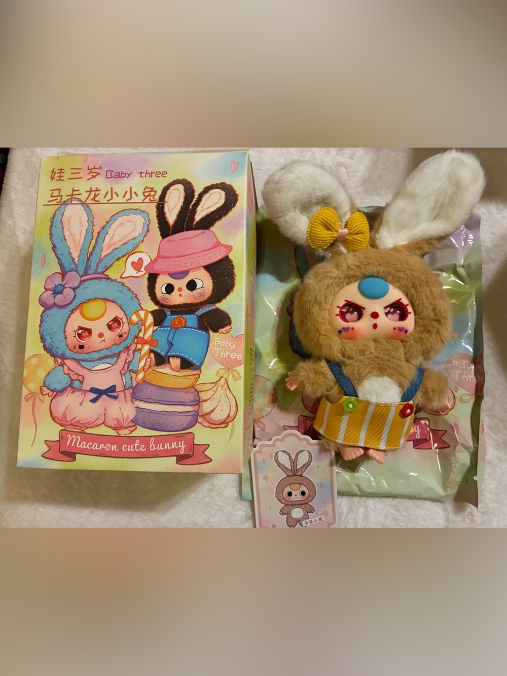 Baby Three Macaron Cute Bunny